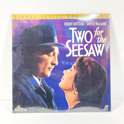 Two for the Seesaw with Robert Mitchum and Shirley MacLaine Laserdisc Movie