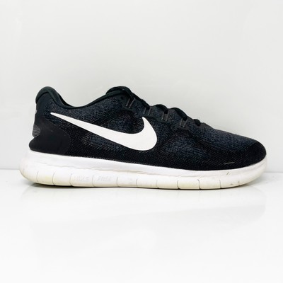 Nike Womens Free RN 2017 880840-001 Черные кроссовки для бега Размер 8