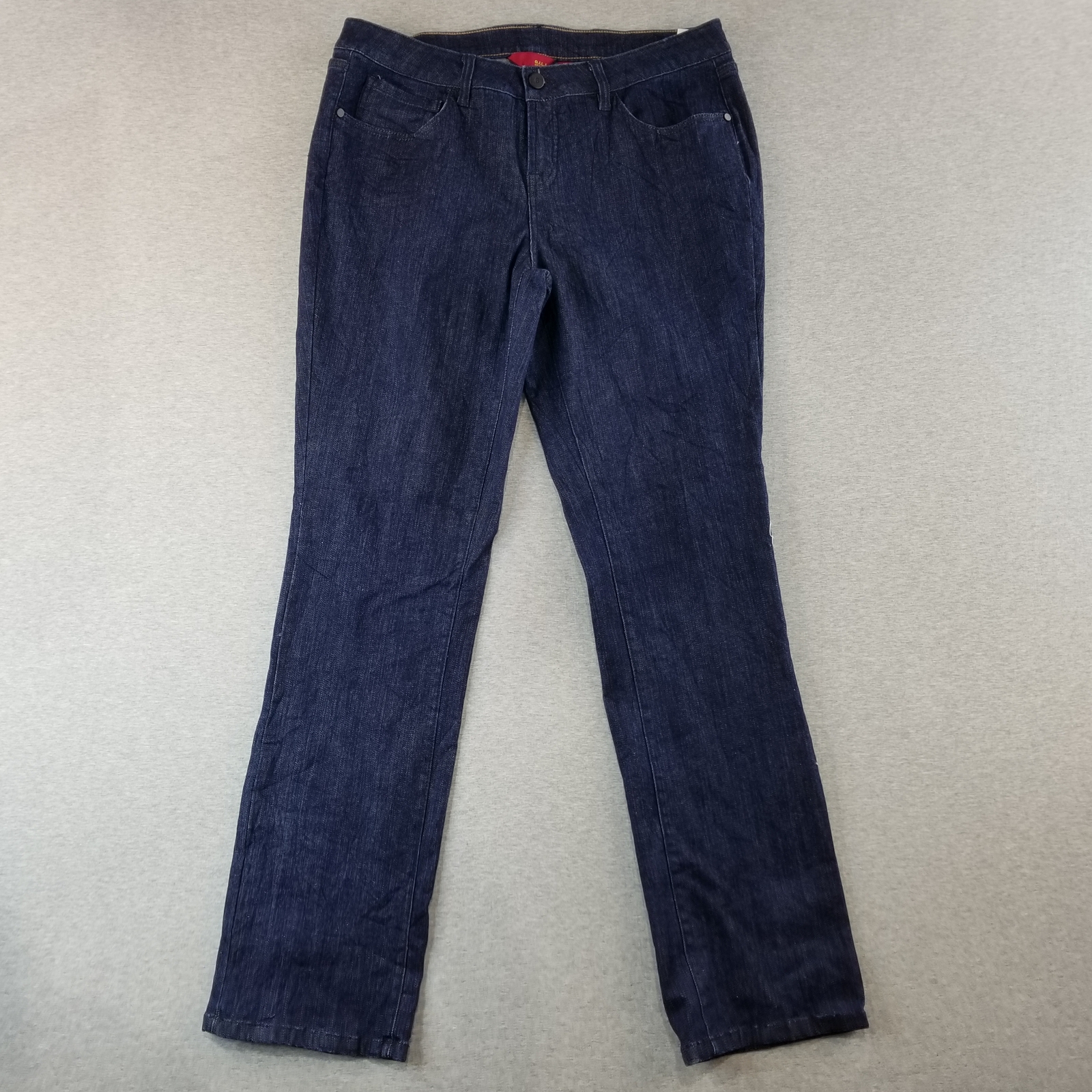 G.I.L.I Jeans Women's Sz 12 Dark Blue Wash Bootcut Stretch Comfort Normcore