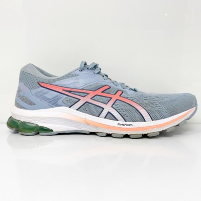 

Asics Womens GT 1000 10 1012A878 Серые кроссовки для бега Размер 9.5, Серый, GT 1000 10
