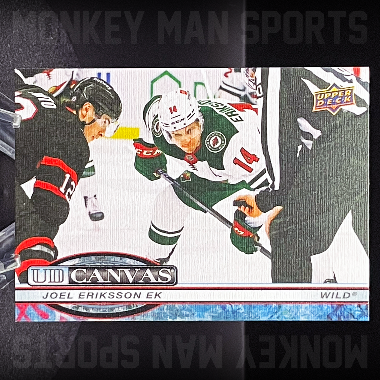 2025-26 UD Series 1 - Joel Eriksson Ek - UD CANVAS #C-29 WILD MINT