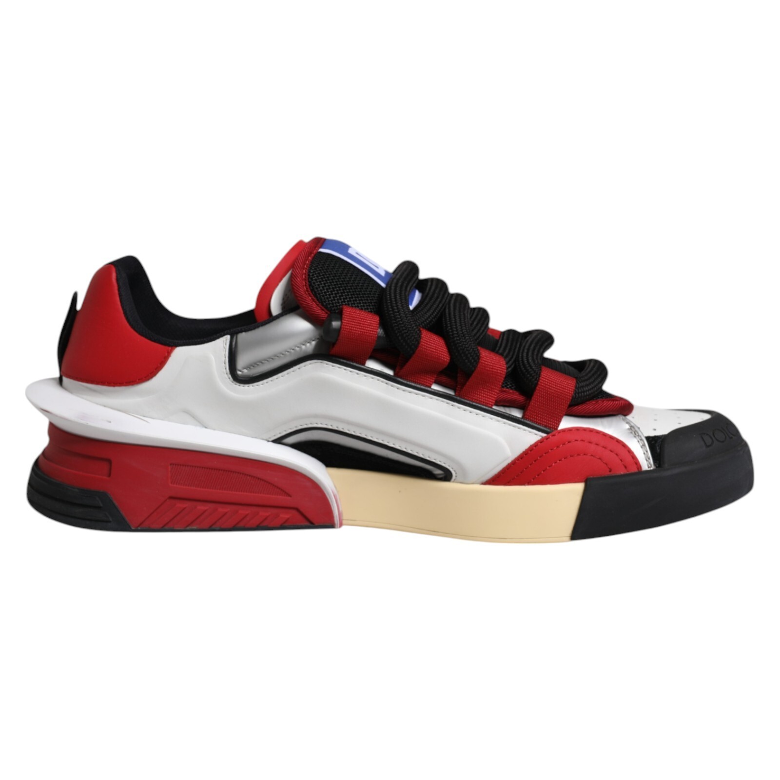 DOLCE & GABBANA ハイウエストレスフリフ O2F41TONL17 N0000 DOLCE & GABBANA Shoes Portofino White Love Patch Classic
