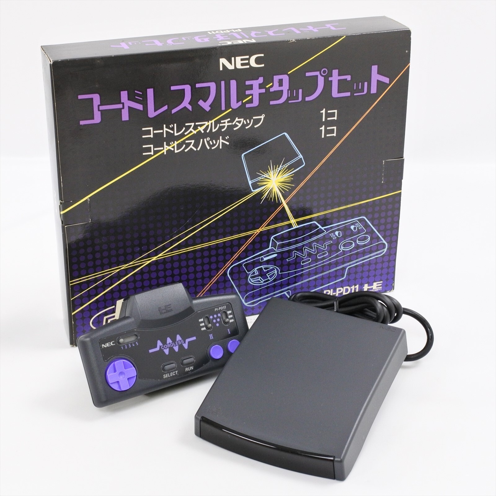 NEC PCE PCエンジン コードレスマルチタップセット PI-PD11 PCE PCエンジン コードレスマルチタップセット PI-PD11 NEC 日本電気