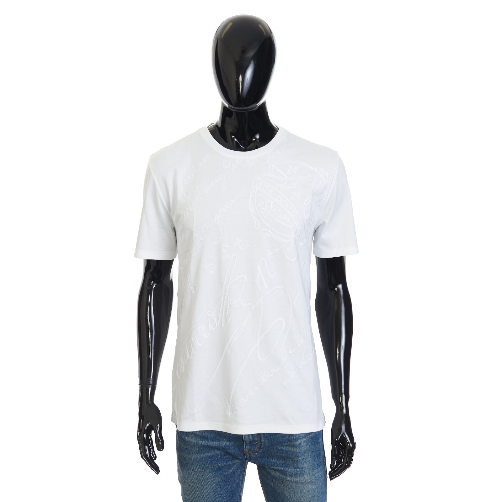 【送料&関税込】Berluti scritto T-shirt Berluti Cotton t-shirt scritto detail | The Fashion Square