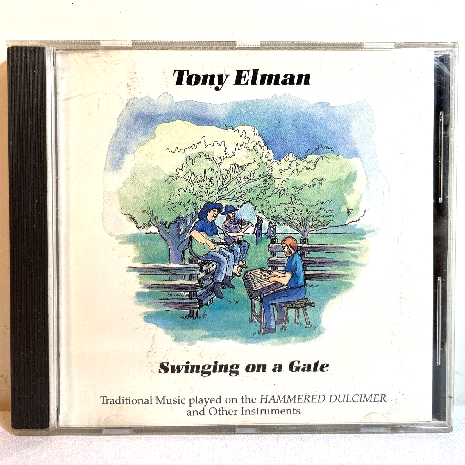 TONY ELMAN: SWINGING ON A GATE (1986) CD Folk World Country