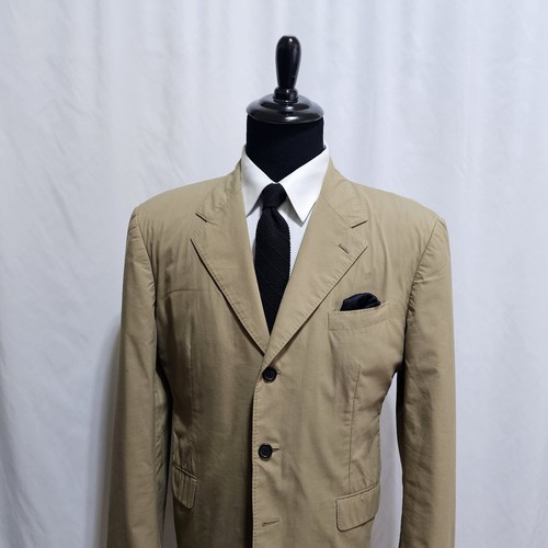 ジャケット Prada Ivory cotton blazer PRADA IVORY COTTON UNLINED BLAZER JACKET SZ 42 US 6 EUC | eBay