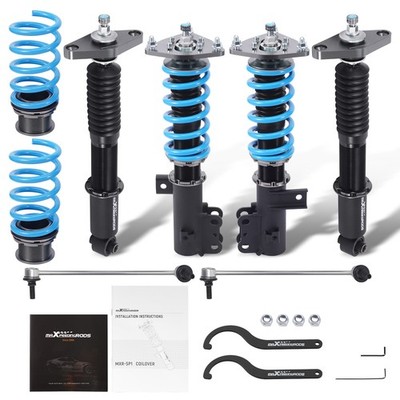24 Click Damper Coilovers Shocks Struts Kit For Hyundai Genesis Coupe 2010-16