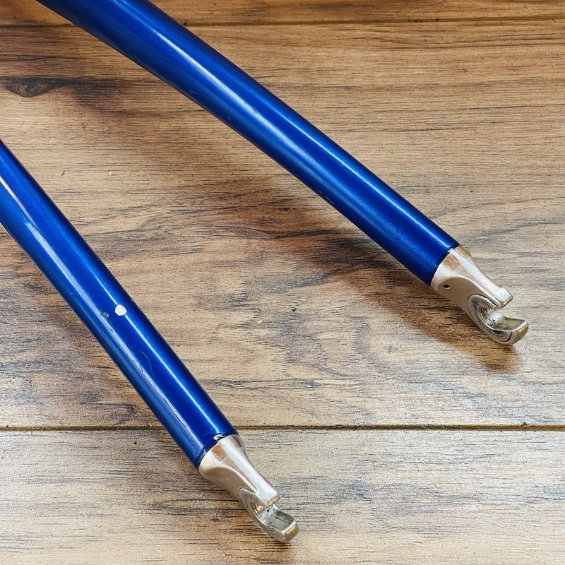 90s era Trek Carbon Road Fork OCLV 700C 1-inch Threaded Short 150mm 22.2