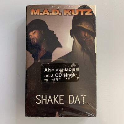 M.A.D. Kutz Shake Dat (Cassette) Single New Sealed