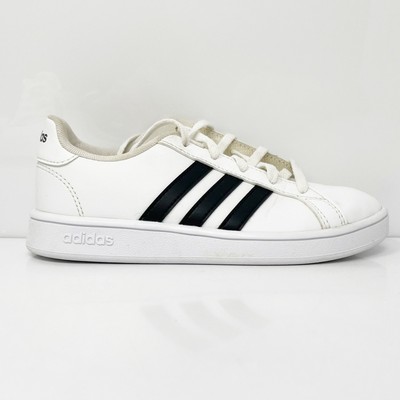 

Adidas Boys Grand Court EF0103 Белая повседневная обувь Кроссовки Размер 1, Белый, Grand Court