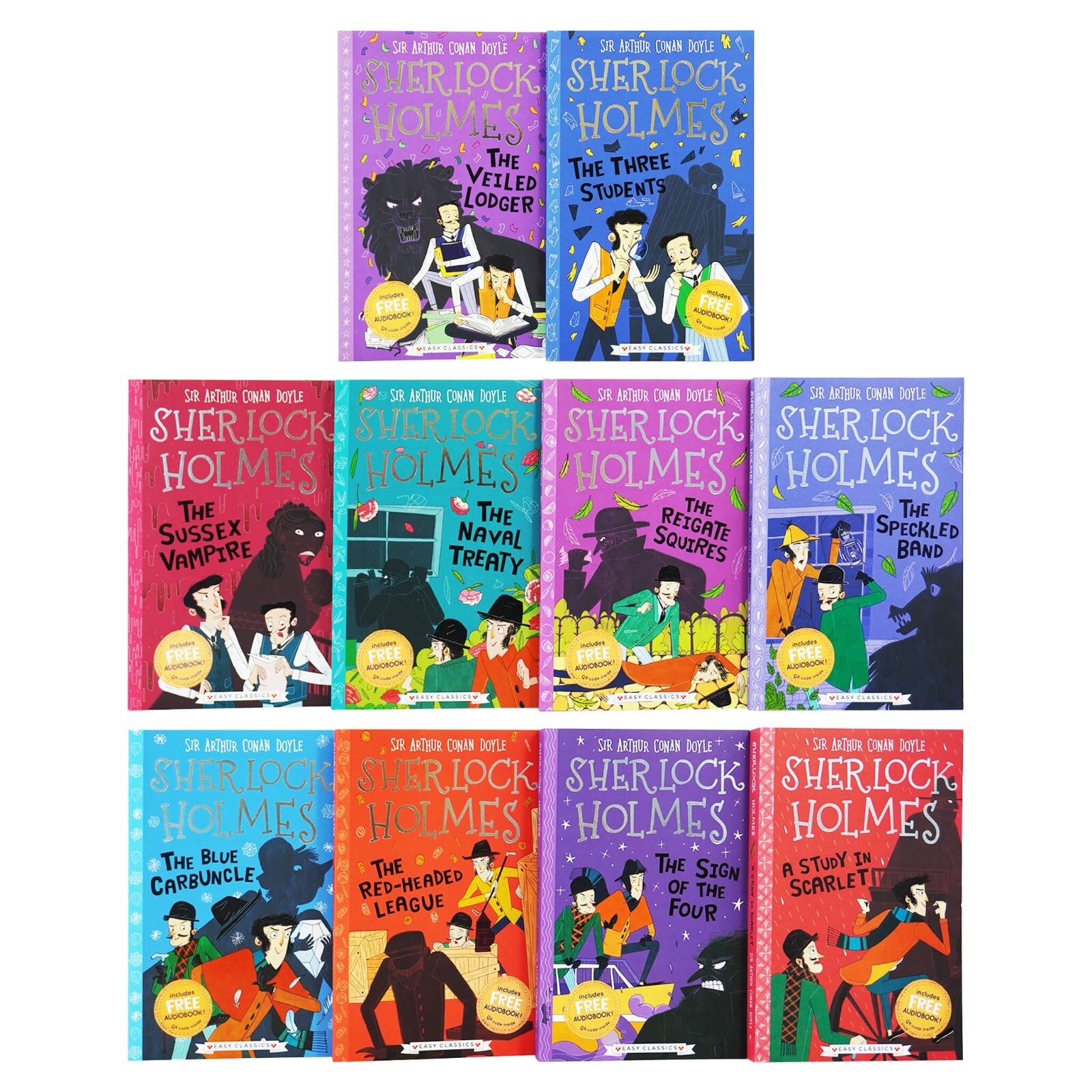 The Sherlock Holmes(シーズン2)10冊 The Sherlock Holmes(シーズン2)10冊 The Sherlock Holmes