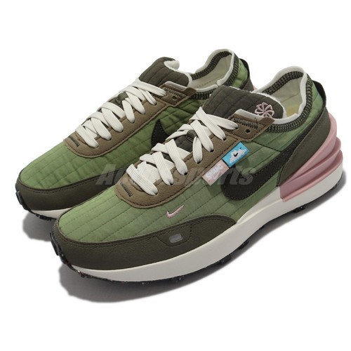 

Nike Wmns Waffle One NN Toasty Green Women Casual Lifestyle Shoes DO4661-331, Зеленый, Wmns Waffle One Nn