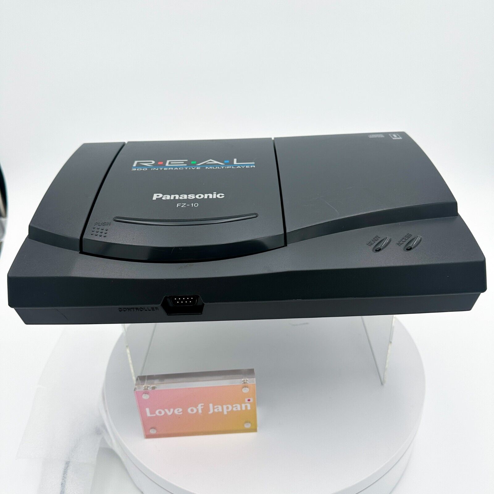 Panasonic 3DO FZ-10 REAL Black Console Retro Rare w Panasonic 3DO FZ-10 REAL Black Console Retro Rare w