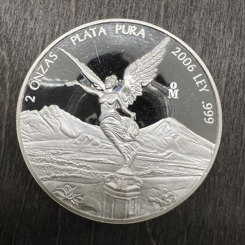 コレクション MEXICO LibertadPura2003 UNC 1 oz 999 2022 Mexico .999 Fine Silver Libertad 1 oz 1 Onza Coin - BU