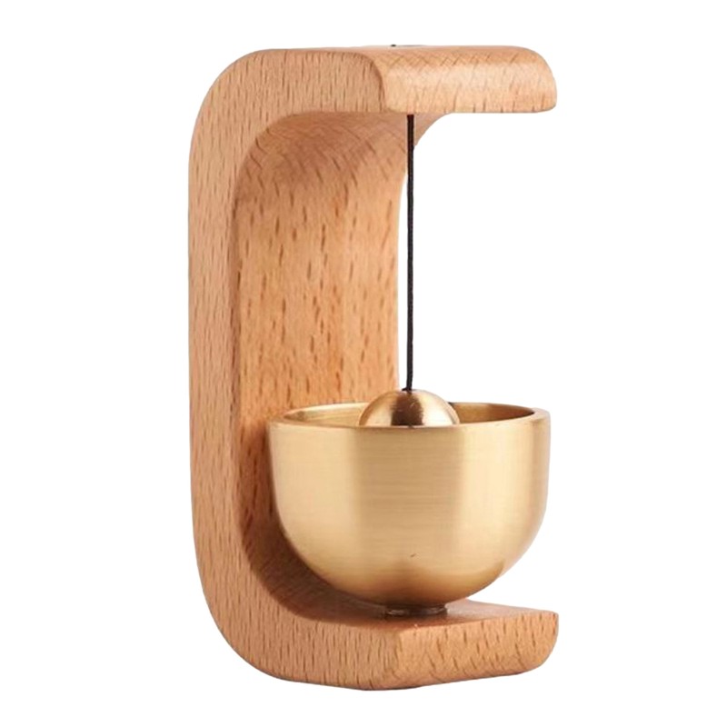 Wood Doorbell Chime Magnetic Decorative Loud Door Bell Indoo