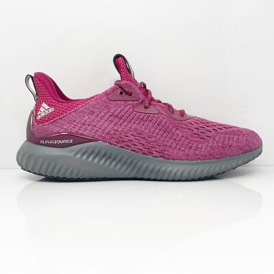 

Adidas Womens Alphabounce EM BW1192 Розовые кроссовки для бега Размер 8, Розовый, Alphabounce EM