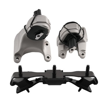 3 Piece Engine Mount Set For Jeep Wrangler JL V6 3.6L 2018-2020 Automatic Trans