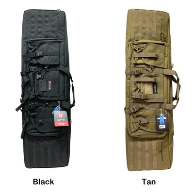 G.P.S 44-Inch Double Soft Polyester Rifle Case