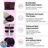 Knee Pads, Thick Sponge Anti-slip, Collision Avoidance Knee Pads, for Running, Mountaineering, House Working,Gardening Maintain (Pink, Medium)