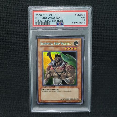2006 Yugioh: ELEMENTAL HERO WILDHEART GSE-EN001 [Error 2006 Yugioh: ELEMENTAL HERO WILDHEART GSE-EN001 [Error