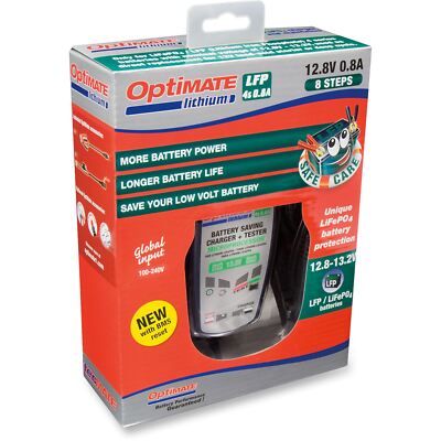 Tecmate Optimate  Lithium Charger - 0.8A TM471