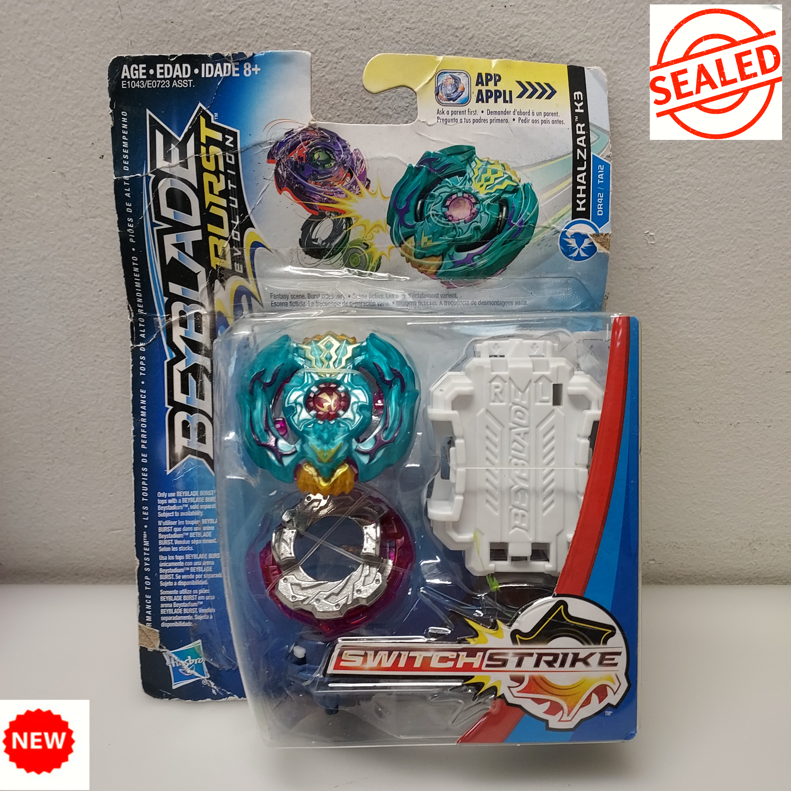 KHALZAR K3 HASBRO BEYBLADE BURST EVOLUTION SWITCH STRIKE 2017