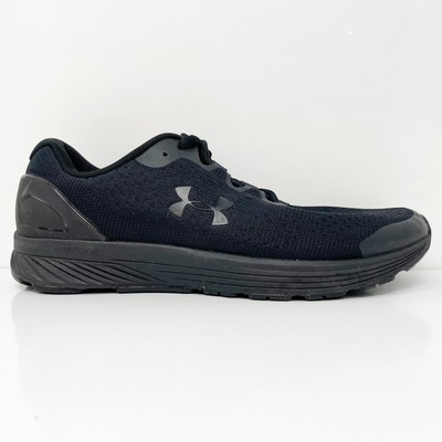 

Under Armour Mens Charged Bandit 4 3020319-007 Черные кроссовки для бега 11, Черный, Charged Bandit 4