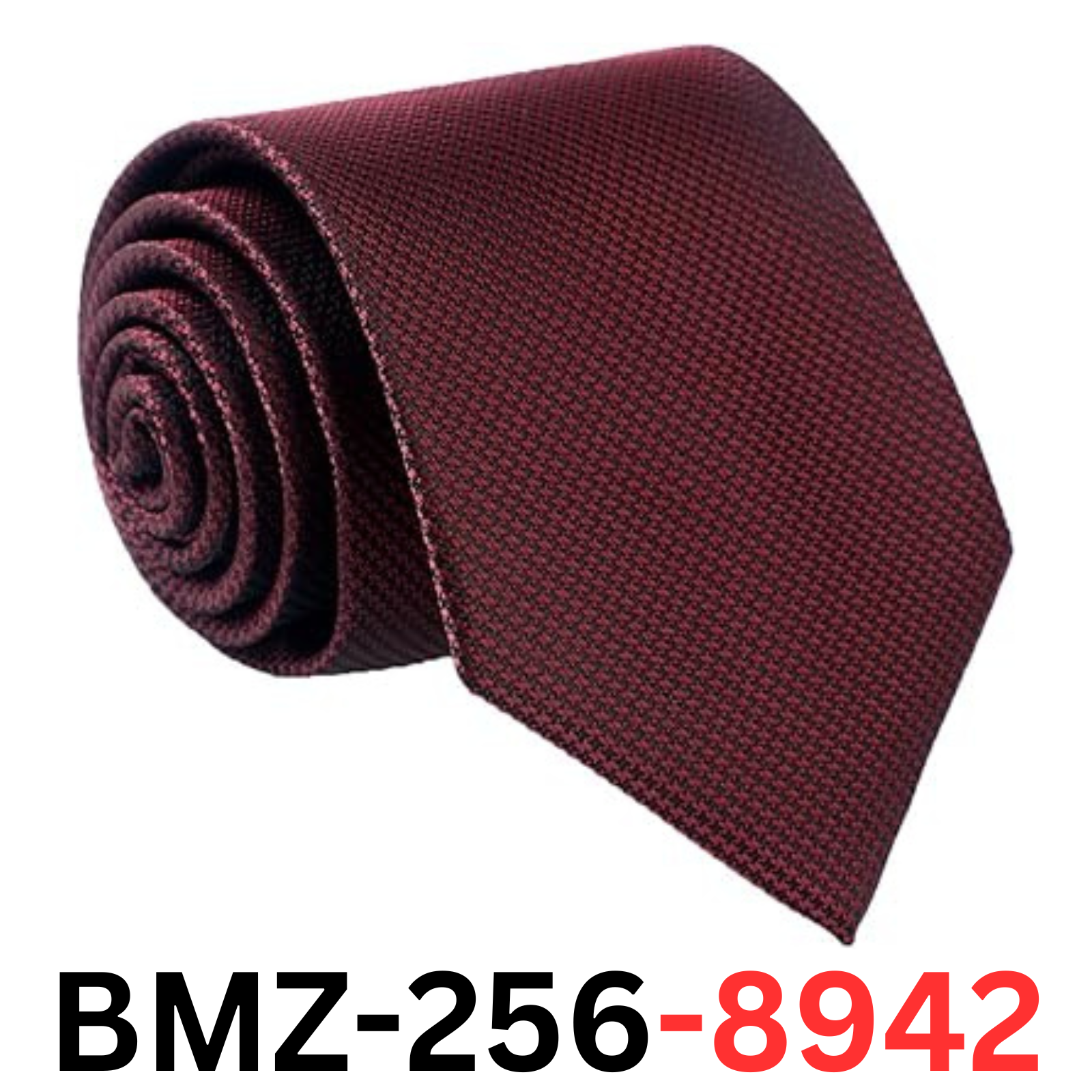 fortunatever Men's Handmade Solid Neckties,Extra Long Burgundy Red Tie For Men