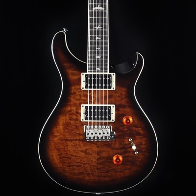 PRS SE Custom 24 Quilt - Black Gold Sunburst