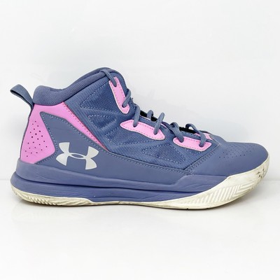 

Баскетбольные кроссовки Under Armour Boys Jet Mid 1274069-767, синие, размер 7 лет, Синий, Jet Mid