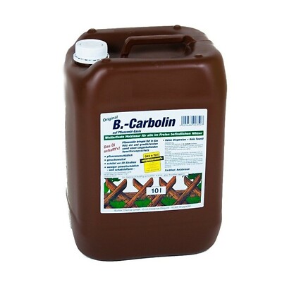 Holzlasur Bi-Carbolin Holzschutz Wetterfeste Holzlasur für Außen - Holzbraun