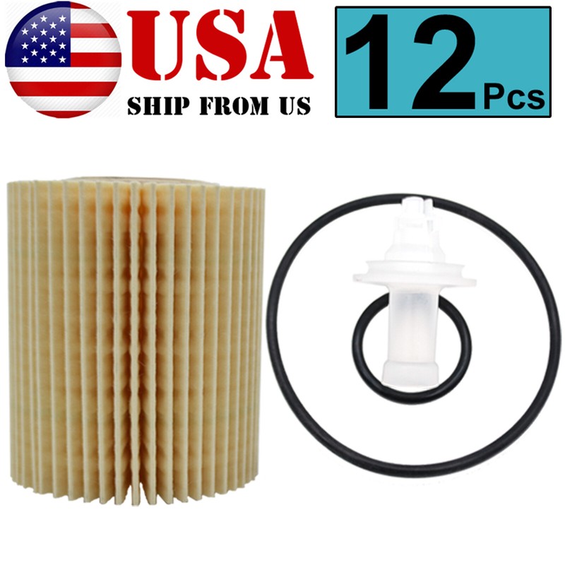 12x Car Oil Filter 04152-YZZA3 For Lexus GS460&nbsp;IS250&nbsp;IS300&nbsp;IS350&nbsp;LS460&nbsp;LS600h