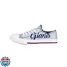FOCO New York Giants NFL Womens Color Glitter Low Top Canvas Shoes - 6