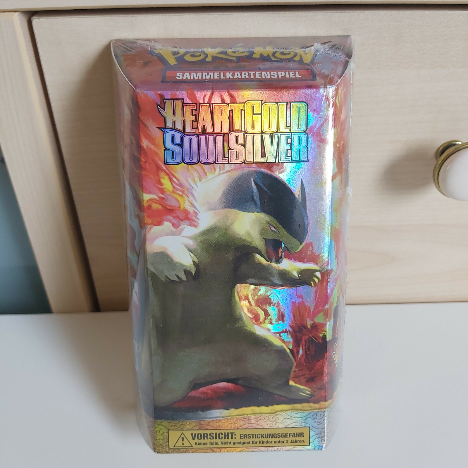 Pokemon Themendeck HeartGold SoulSilver - Glutfunke (NEU OVP) (Ember Spark)