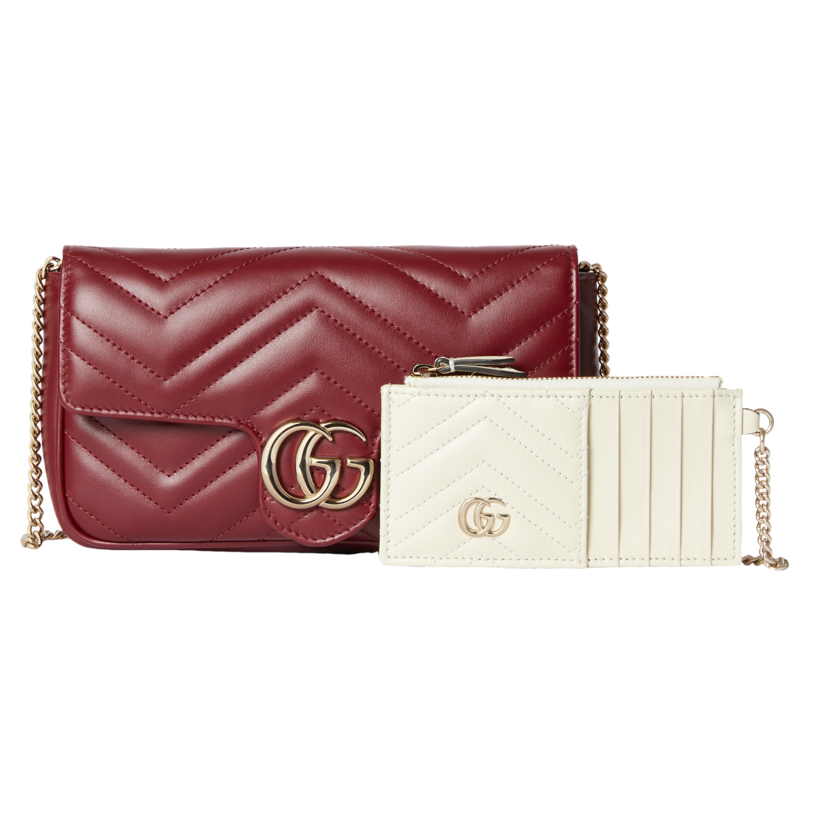 GUCCI GG Marmont Small $2100 Rosso Ancora Shoulder Bag New