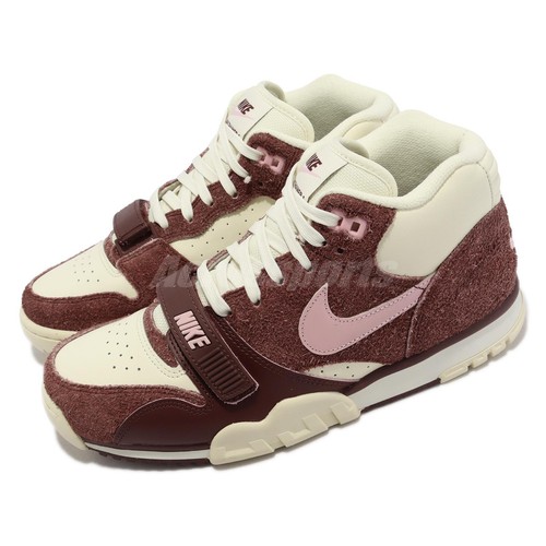 

Nike Air Trainer 1 Suede Dark Pony Red Ivory Men Casual Lifestyle DM0522-201, Цвет слоновой кости, Air Trainer 1