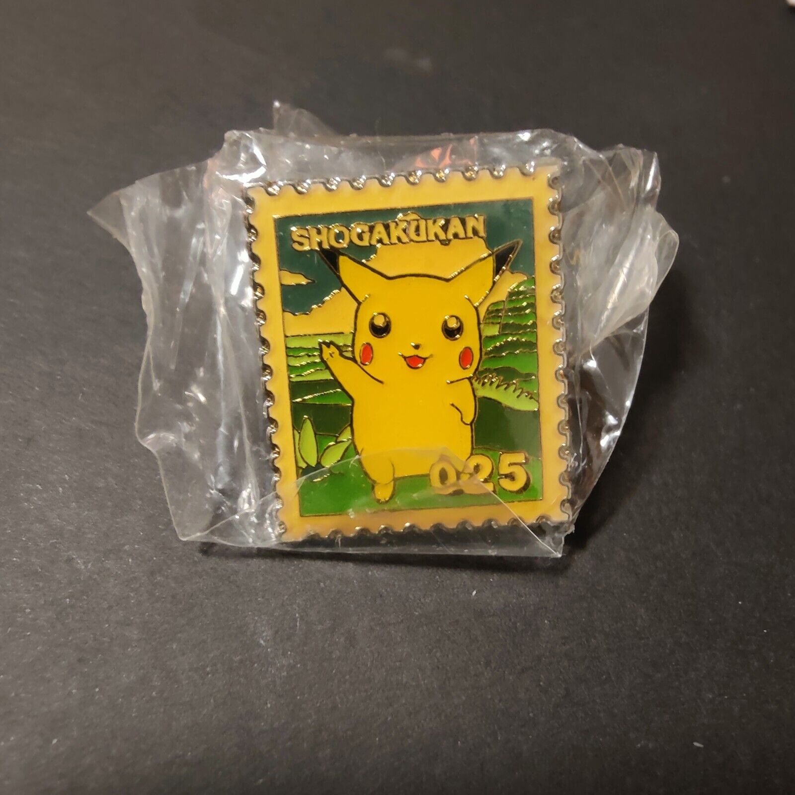 Pikachu Pokemon Shogakukan Stamp Badge Pin Part 5 1998 Pikachu Pokemon Shogakukan Stamp Badge Pin Part 5 1998