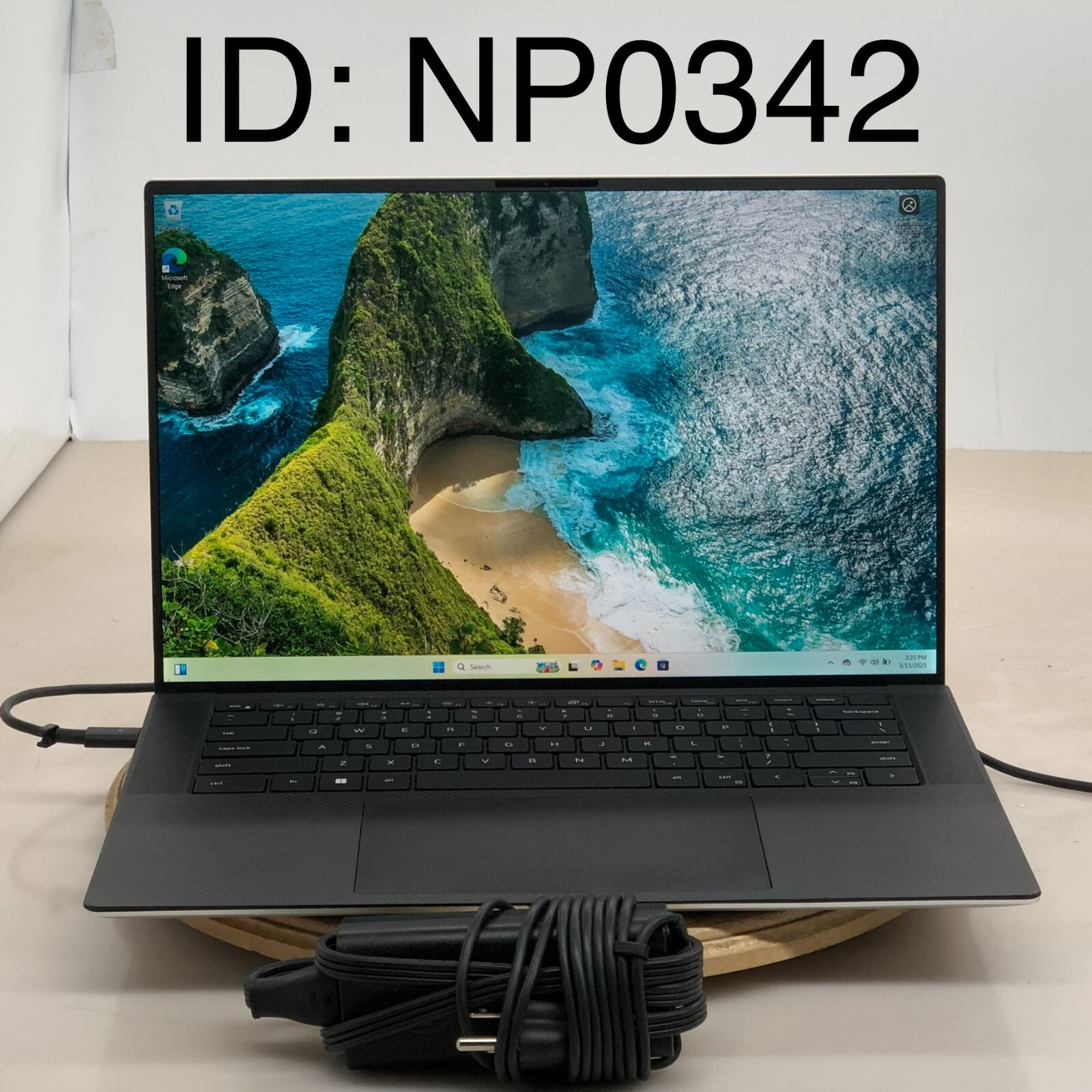 DELL XPS 15 9500 i7-10750H@2.60GHZ 16GB RAM 512GB NVME W11P