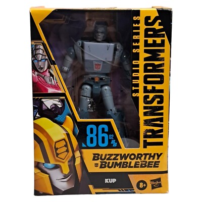 Hasbro 2022 Transformers Kup #86-02 Buzzworthy Bumblebee Studio Series Figure 