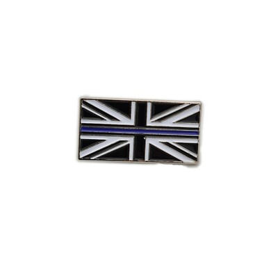 Thin Blue Line Police Pin Lapel Badge 25mm x 13mm - Care of Police Survivors