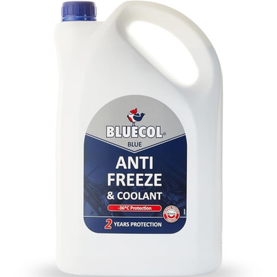 Bluecol Blue Antifreeze Coolant Long Life Concentrated Ethylene Glycol -36C 2L