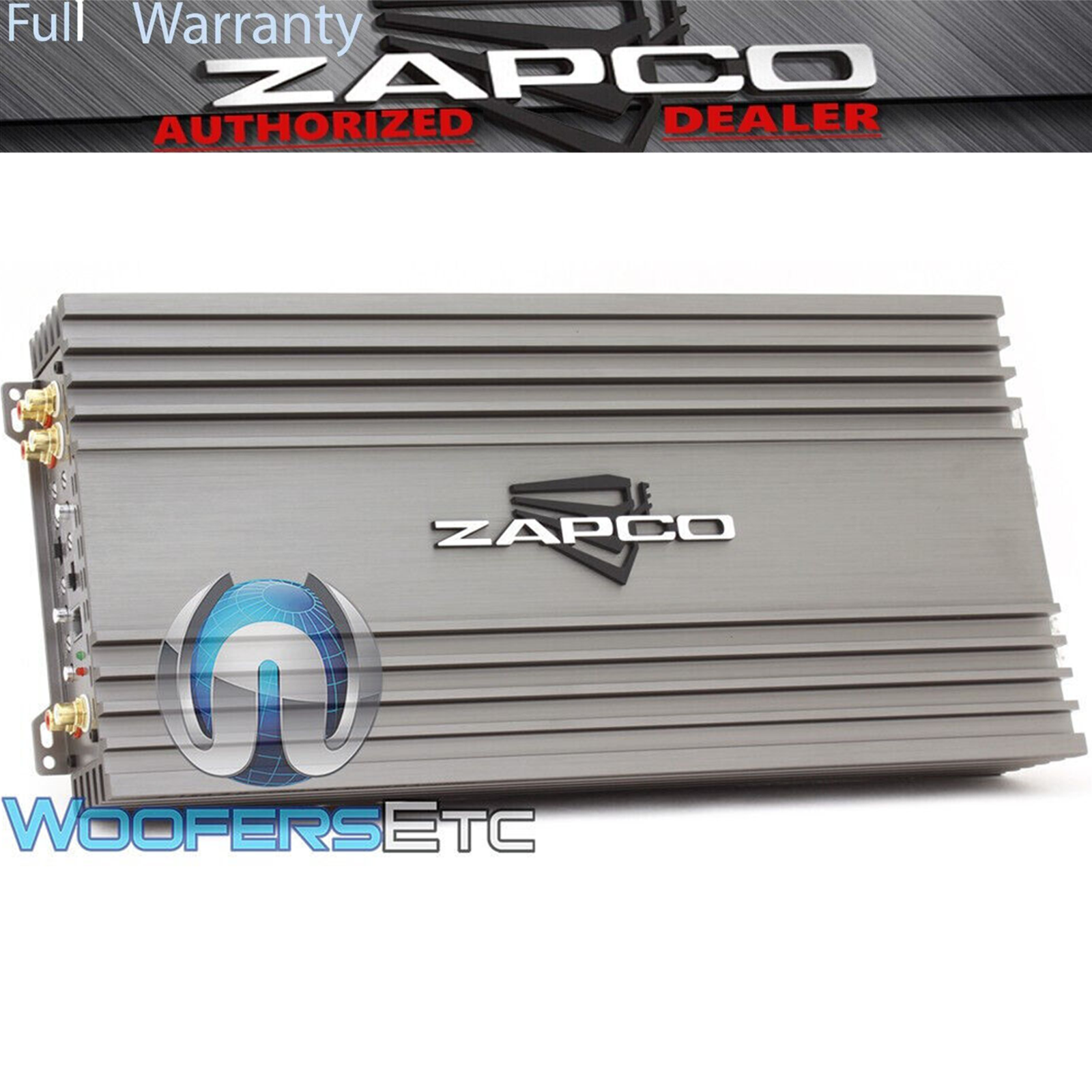 ZAPCO Z-150.4-II CLASS AB 4-CHANNEL 1100W RMS COMPONENT SPEAKERS