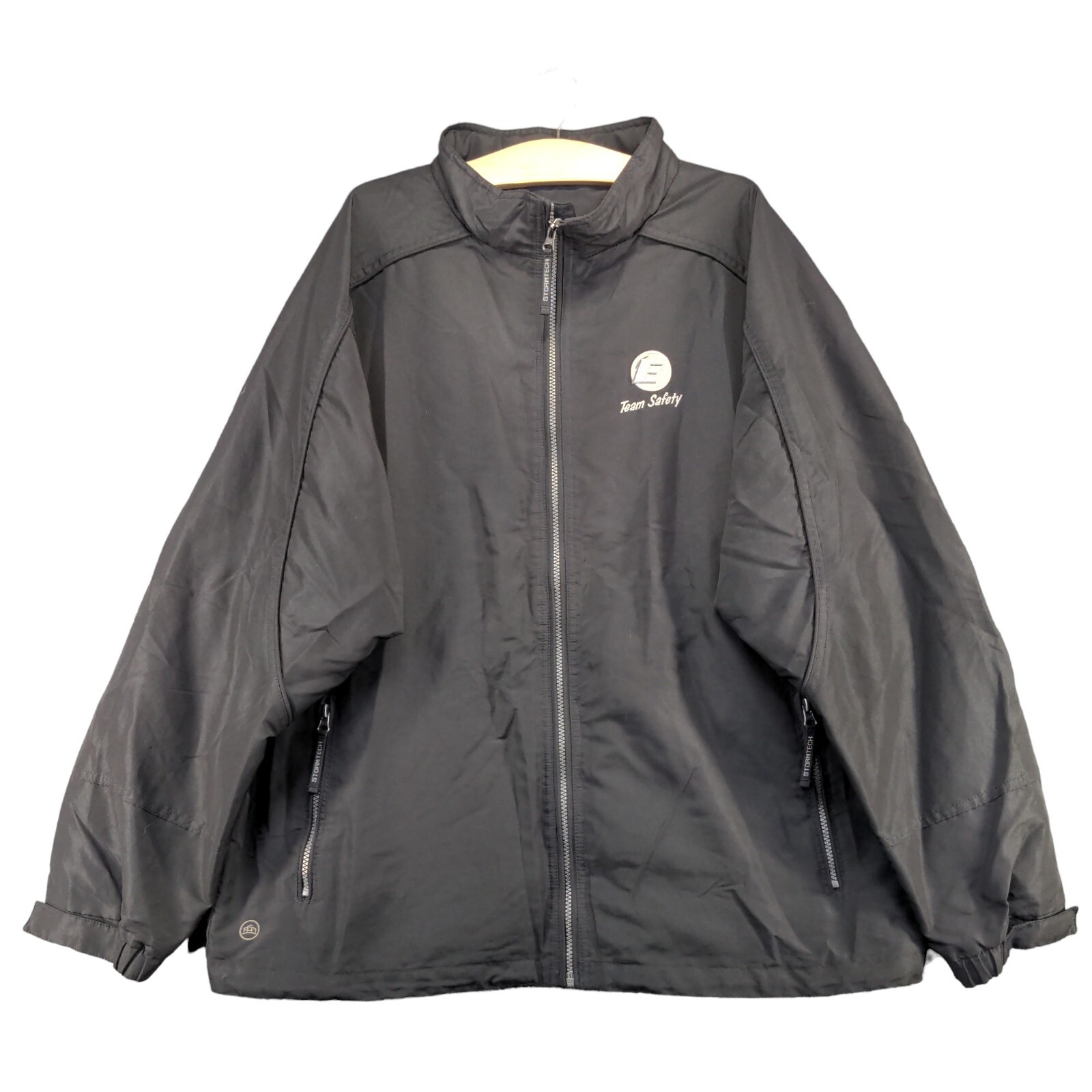 WINDBREAKER 1〜17 Stormtech Men's Full Zip Windbreaker Jacket XL Black Team