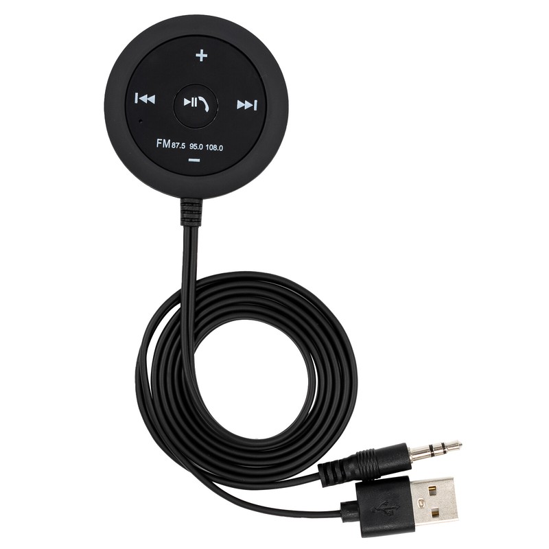 AUX Bluetooth Wireless Receiver Adapter FM Transmitter for Car Stereo Audio,US