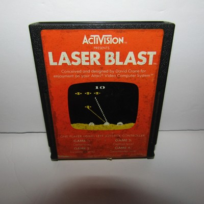 Laser Blast (Atari 2600, 1981) Cartridge Only