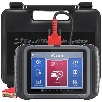 XTOOL D8 OBD2 BiDirectional Scanner Full Diagnostic Scan 38+Services E.CU Coding