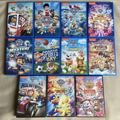 PAW Patrol Collection (DVD 11 CLEAN Disc 68 Episodes Set) Nickelodeon Jr TV Show PAW Patrol Collection (DVD 11 CLEAN Disc 68 Episodes Set) Nickelodeon Jr TV Show