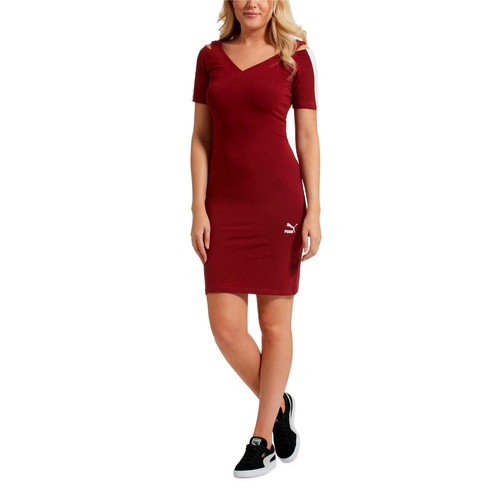 

[576256-18] Женское ПЛАТЬЕ Puma CLASSICS T7, Pomegranate