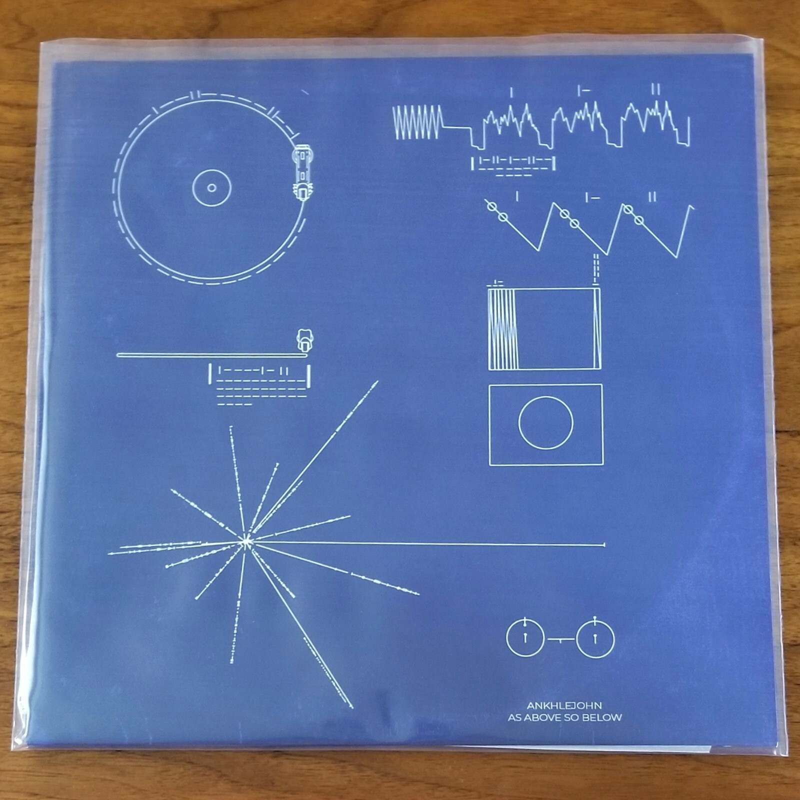 ANKHLEJOHN & NAVY BLUE - AS ABOVE SO BELOW White Vinyl Al