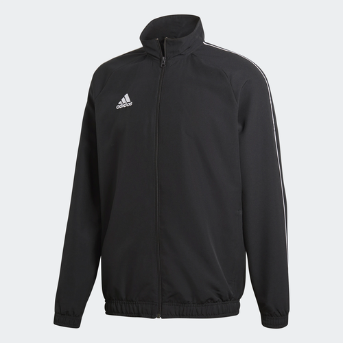 

Мужская спортивная куртка Adidas Core 18 Presentation черного/белого цвета, Black/white